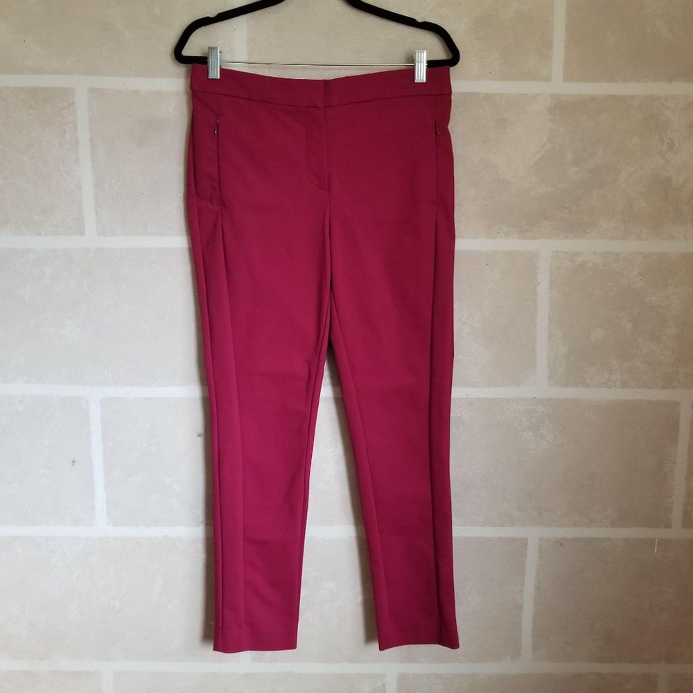 LOFT Women's Skinny Pants in Red